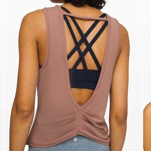 Lululemon Deep Stretch Tank *Nulu
Spanish Oak😍